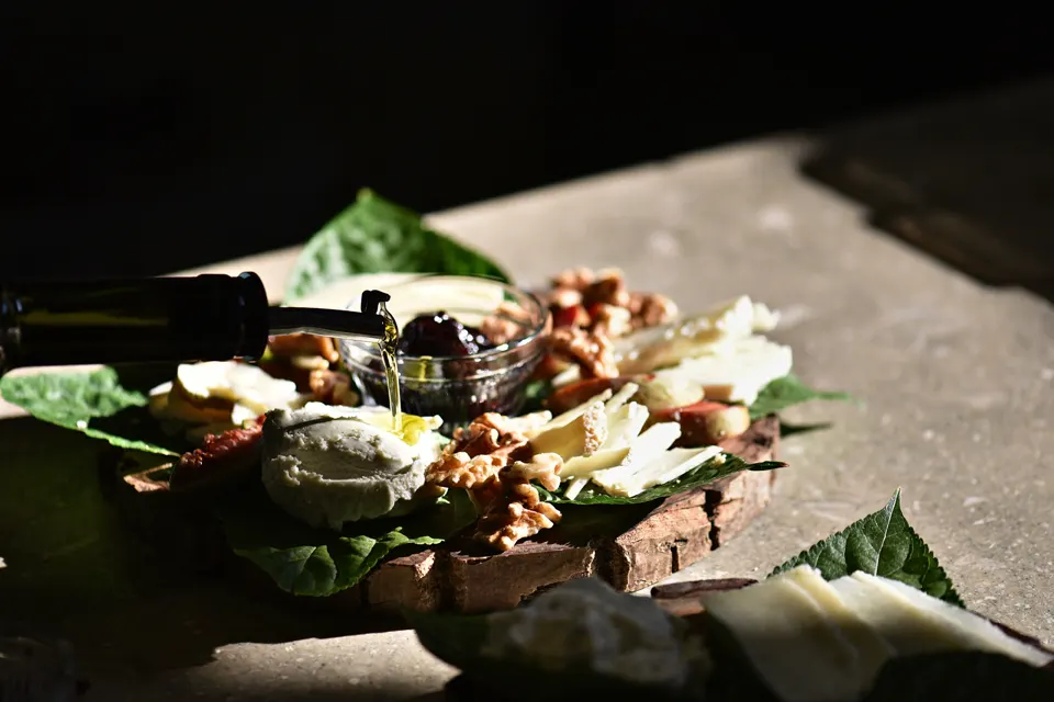 A seasonal plate from the kitchen